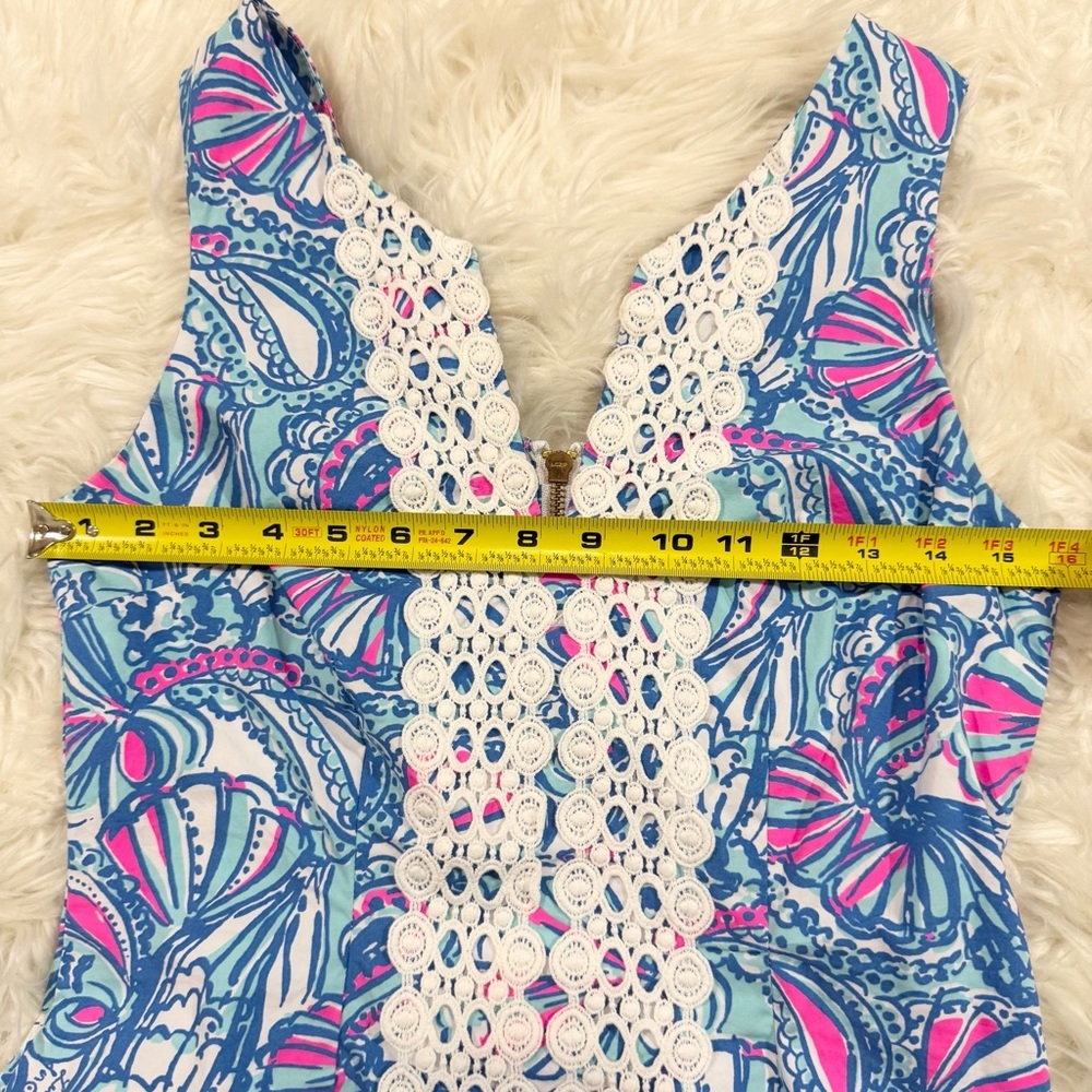 Lilly Pulitzer My Fans Shift Dress Lilly Pulitzer for Target pineapple pull - Picture 12 of 12